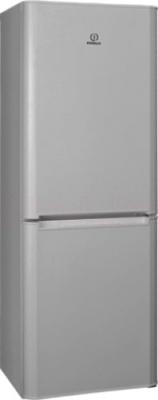Холодильник с морозильником Indesit BIA 16 NF X - общий вид