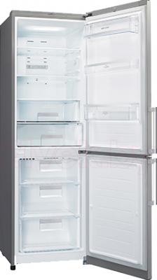 Холодильник с морозильником LG GA-B439ZAQA - в открытом виде