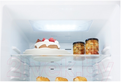 Холодильник с морозильником LG GA-B489ZVVM