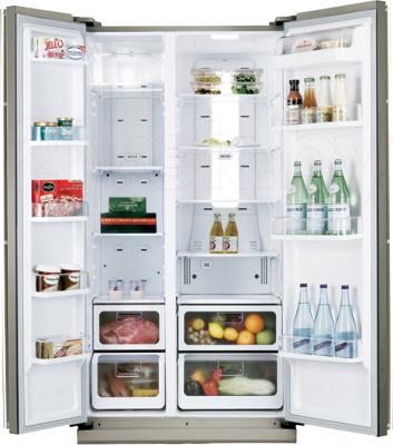 Холодильник с морозильником Samsung RSH5SBPN1/RS - в открытом виде