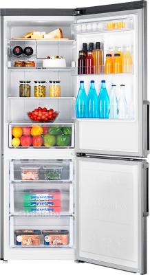 Холодильник с морозильником Samsung RB30FEJNDSA/RS - пример наполнения