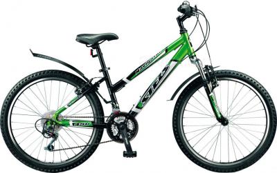 Велосипед STELS Navigator 450 (Black-Green) - общий вид