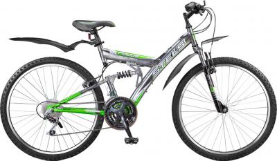 Велосипед STELS Focus 18 СК (зеленый) - общий вид
