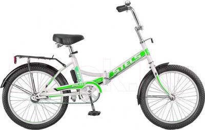 Велосипед STELS Pilot 310 (White-Green) - общий вид