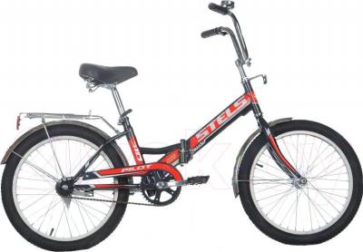 Велосипед STELS Pilot 310 (Black-Red) - общий вид