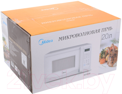 Микроволновая печь Midea EG720CEE - коробка