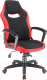 Кресло геймерское Everprof Stels (ткань,черный/красный) - 