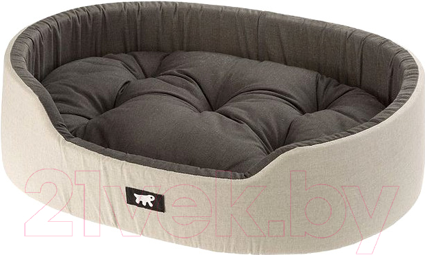 Лежанка для животных Ferplast Dandy 80 / 82944095 (серый/черный)