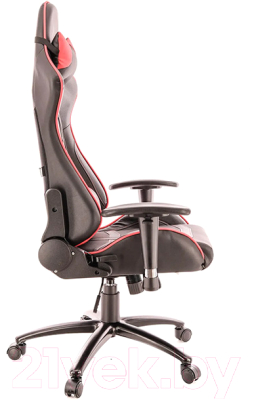Кресло офисное Everprof Lotus S10 PU (черный/красный)
