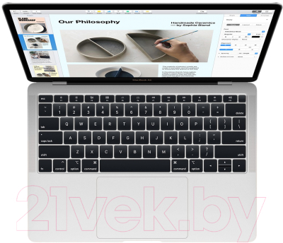 Ноутбук Apple MacBook Air 13" 256GB / MREC2 (серебристый)