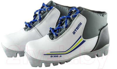 Ботинки для беговых лыж Atemi А300 Jr White NNN (р-р 30)
