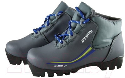 Ботинки для беговых лыж Atemi А300 Jr NNN (серый, р-р 34)