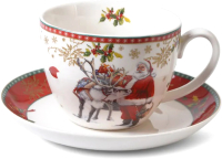 

Чашка с блюдцем Fissman, Christmas / 13796