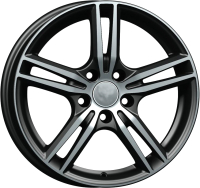 

Литой диск RepliKey, B223 16x6.5" 5x112мм DIA 57.1мм ET 46мм BK/FP