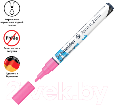 Изображение товара Маркер художественный Schneider Paint-It 310 / 120109 (розовый)