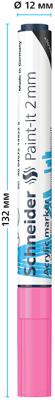 Изображение товара Маркер художественный Schneider Paint-It 310 / 120109 (розовый)