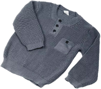 Джемпер детский Amarobaby Knit / AB-OD21-KNIT26/11-128 (серый, р.128) - 