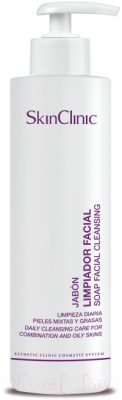 Мыло для умывания SkinClinic Facial Cleansing Soap очищающее для жирной/комбинированной кожи (250мл)