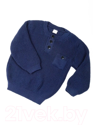 Джемпер детский Amarobaby Knit / AB-OD21-KNIT26/20-122 (синий, р.122)