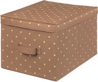 Коробка для хранения Elan Gallery Шоколадный горошек / 490316 - 