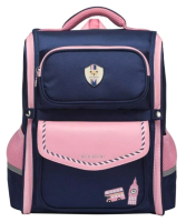 Школьный рюкзак Sun Eight SE-2874 (темно-синий/розовый) - 