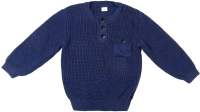 Джемпер детский Amarobaby Knit / AB-OD21-KNIT26/20-128 (синий, р. 128) - 