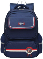 Школьный рюкзак Sun Eight SE-2877 (темно-синий/красный) - 