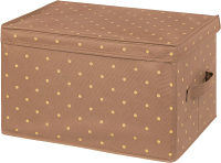 Коробка для хранения Elan Gallery Шоколадный горошек / 490319 - 