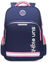 Школьный рюкзак Sun Eight SE-2889 (темно-синий/розовый) - 