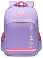 Школьный рюкзак Sun Eight SE-2889 (фиолетовый/розовый) - 