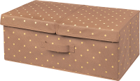 Коробка для хранения Elan Gallery Шоколадный горошек / 490325 - 