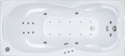 

Ванна акриловая, Цезарь 180x80 Комфорт