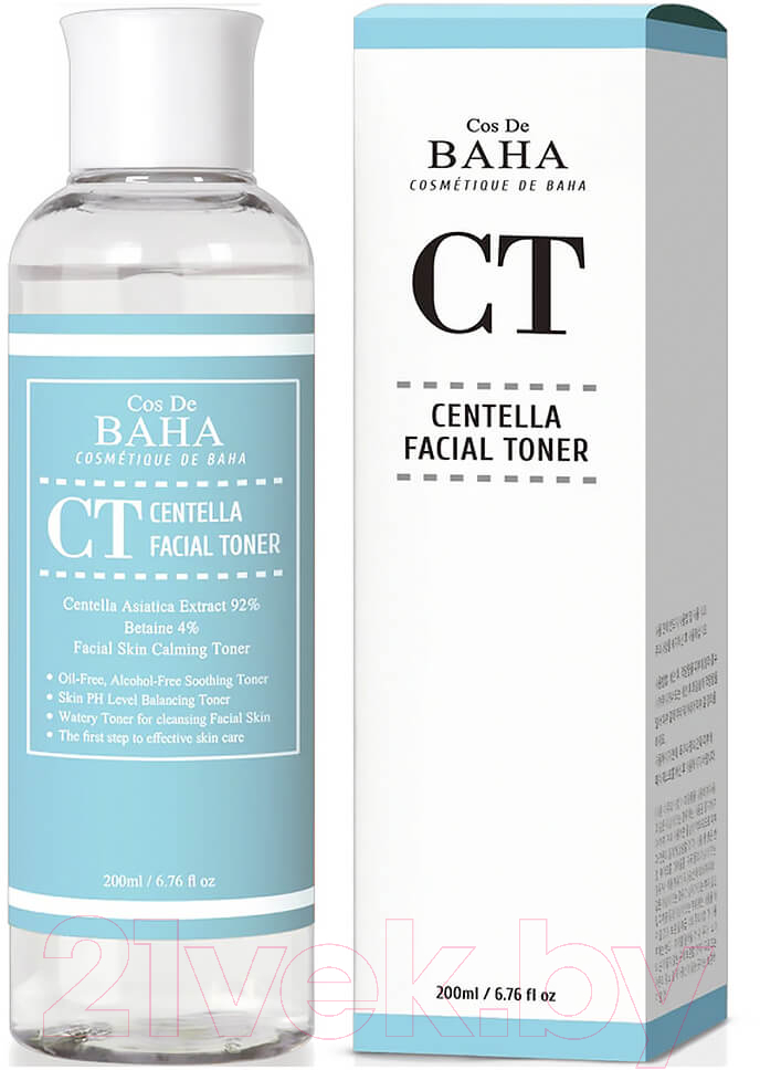 Тонер для лица Cos de Baha Centella Facial Toner