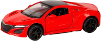 Масштабная модель автомобиля Пламенный мотор Acura NSX / 870229 (красный) - 