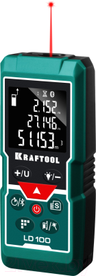 Лазерный дальномер Kraftool LD-100 / 34765