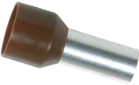 Набор наконечников-гильз для кабеля IEK UGN10-035-16-16 (100шт, серый/коричневый) - 