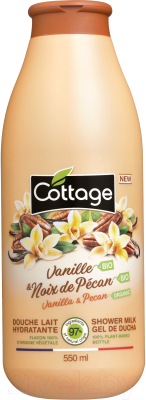 Крем для душа Cottage Vanilla & Pecan/Shower Milk (550мл)