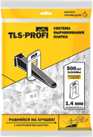 Клипсы для выравнивания плитки TLS-Profi Зажим 1.4мм / TLS52020 (500шт) - 
