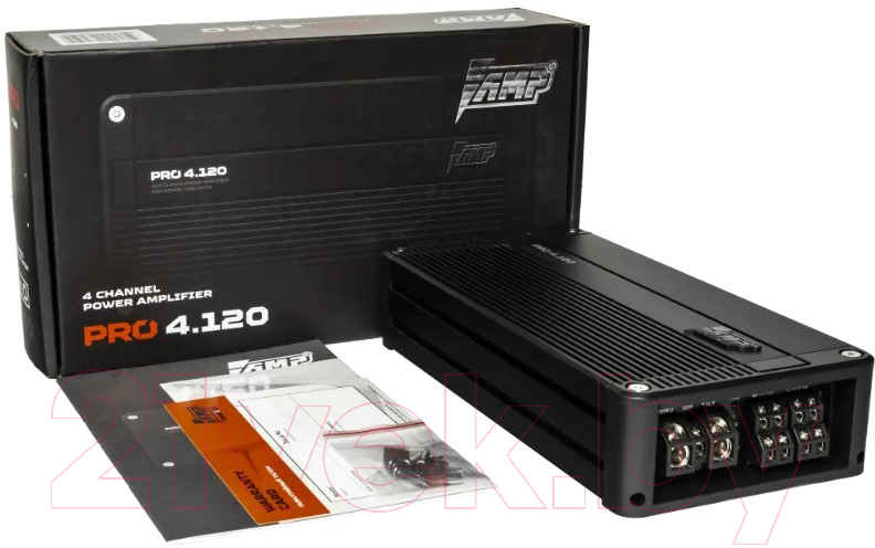 Автомобильный усилитель AMP Pro 4.120 — фото 10
