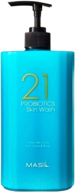 Гель для душа Masil 21 Probiotics Skin Wash (500мл)