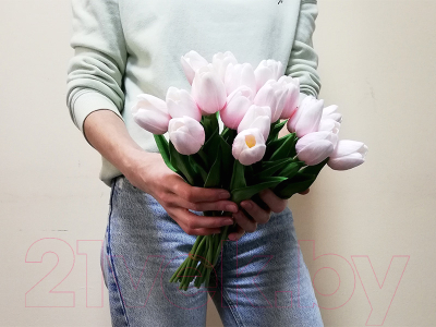 Искусственный цветок ForGarden Тюльпан / BN10584 (розовый)
