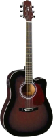 Электроакустическая гитара Naranda DG220CE-WRS - 