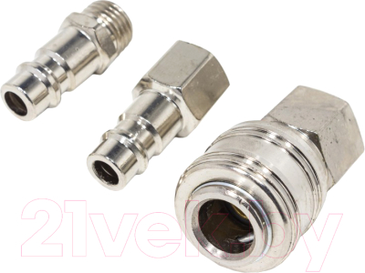 Набор штуцеров пневматических ForceKraft 1/4" FK-SE14-3
