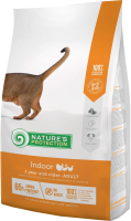 Сухой корм для кошек Nature's Protection Indoor Poultry от 1 года и старше с птицей / NPS45764 (2кг) - 