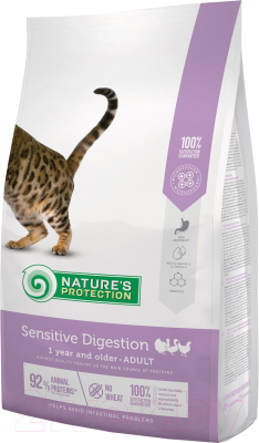 Сухой корм для кошек Nature's Protection Sensitive Digestion Poultry / NPS45766 (400г)