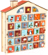 Адвент-календарь Woody Дом с наклейками на 31 день / 05650 - 