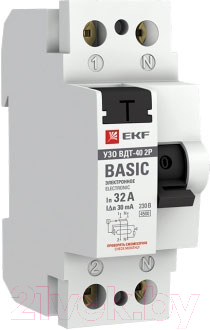 Устройство защитного отключения EKF Basic / elcb-2-32-30e-sim