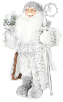 Фигура под елку Maxitoys Дед Мороз в длинной шубке с посохом и подарками / MT-21830-45 - 