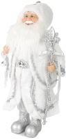 Фигура под елку Maxitoys Дед Мороз в длинной шубке со снежинкой и посохом / MT-21832-60 - 