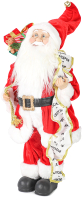 Фигура под елку Maxitoys Дед Мороз в длинной шубке с подарками и списком / MT-21840-60 - 